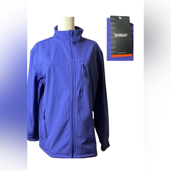 ~ NWT TacVAsen Women’s Fleece Full Zip Lightweight Jacket Size Small - Picture 1 of 16